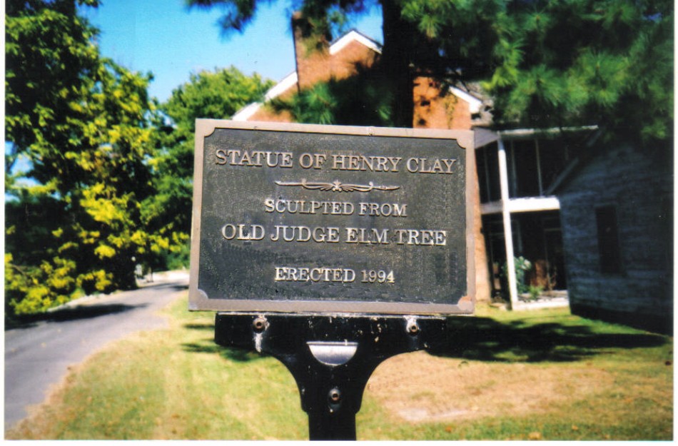 1074 Henry Clay plaque